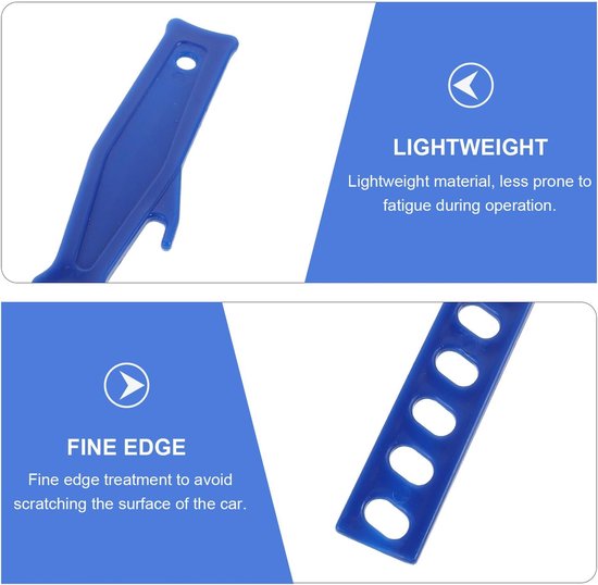 Roerstaafjes voor Verf - Mengstaven Plastic - Verf Mengen - Krasbestendig Ontwerp - 3 Stuks - Blauw — afbeelding 5