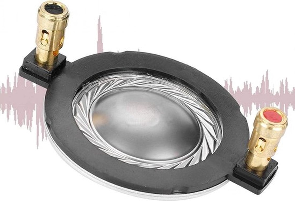 Luidsprekerstation spreekspoel 344 mm doe-het-zelf tweeter titanium film 8 ohm