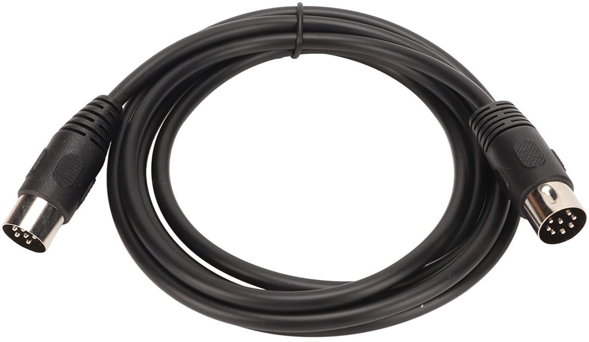 Solidchoice - Dailygoody - Big Din 8 Pin Naar 6 Pin Kabel - Audio Stereo Kabel - 1.8m Lengte - Adapter voor Computer - Hoge Kwaliteit Kabel - Geschikt voor Audiotoe..