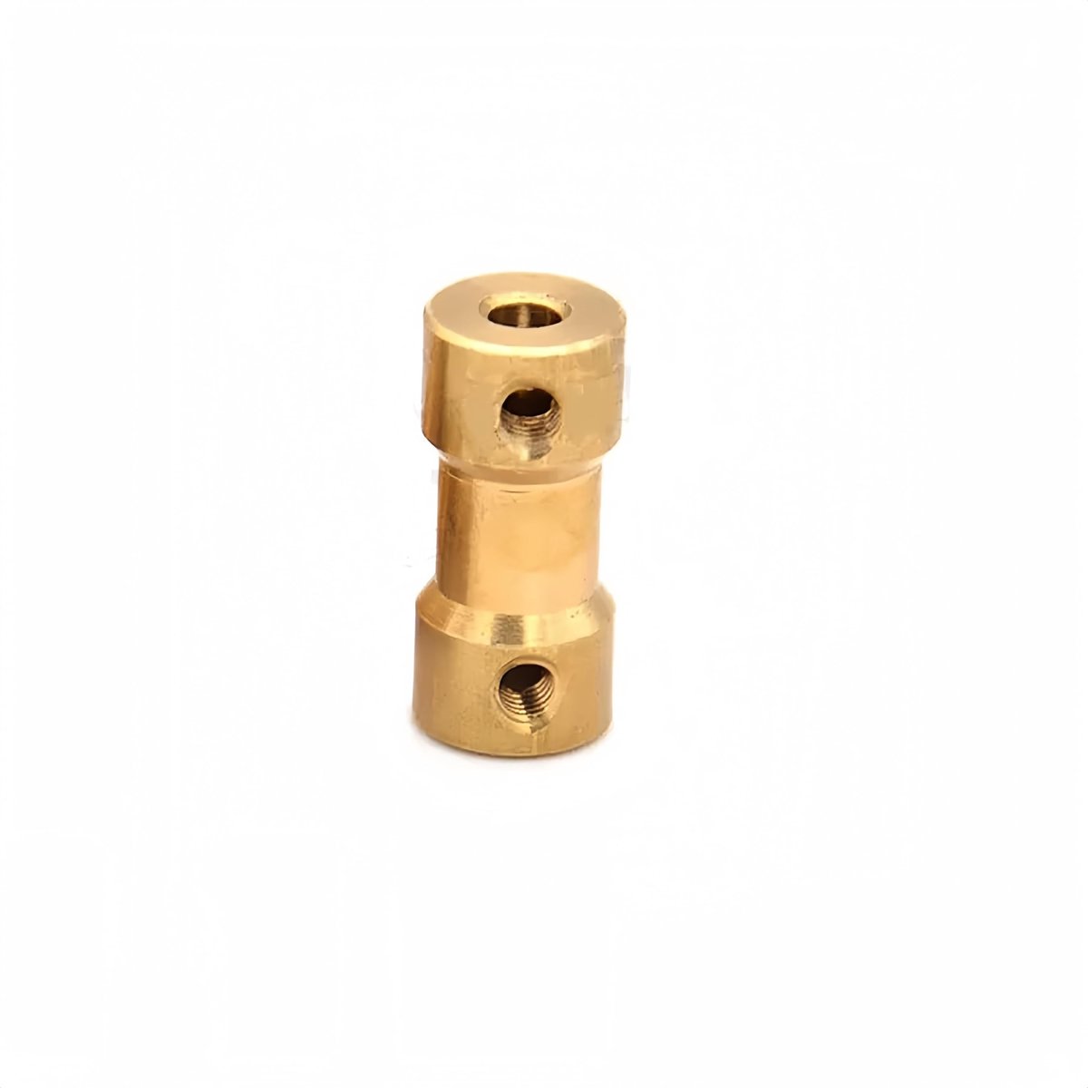 Solidchoice - Dailygoody - Stijve Koppeling - Messing Koppeling - Duurzaam en Corrosiebestendig - D9mm x L20mm - Motor Adapter Koppelingen - Geschikt voor 3D-printe