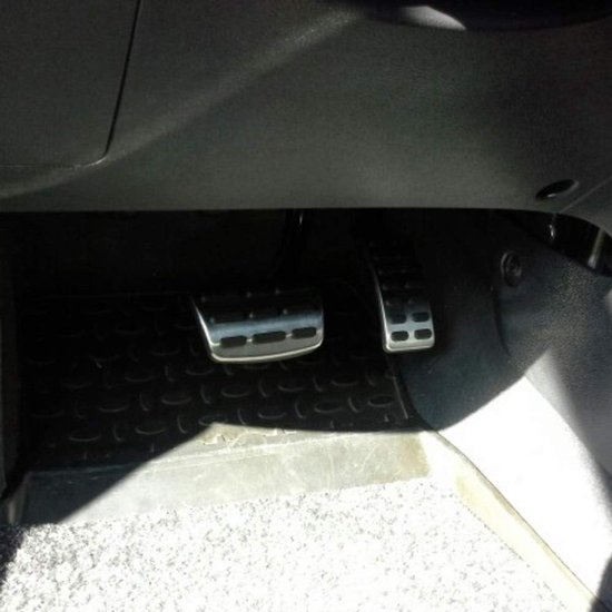 Pedaal Covers Set - Auto Pedaal Beschermers - Verbeterde Grip - Antislip Oppervlak - 3 Stuks - Metaal — afbeelding 3