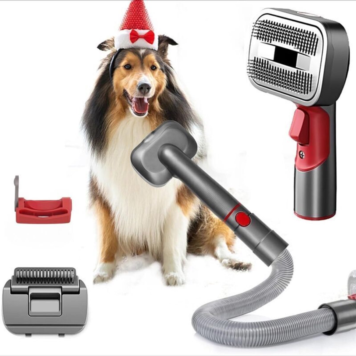Twee sets huisdierborstels Geschikt voor Dyson V7-V15.