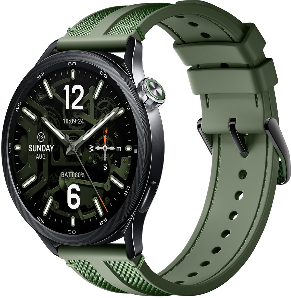 Xiaomi Watch S5 46mm Smartwatch – 1.48 Inch AMOLED – 150 Sportmodi – Dual-band GPS – Junglegroen
