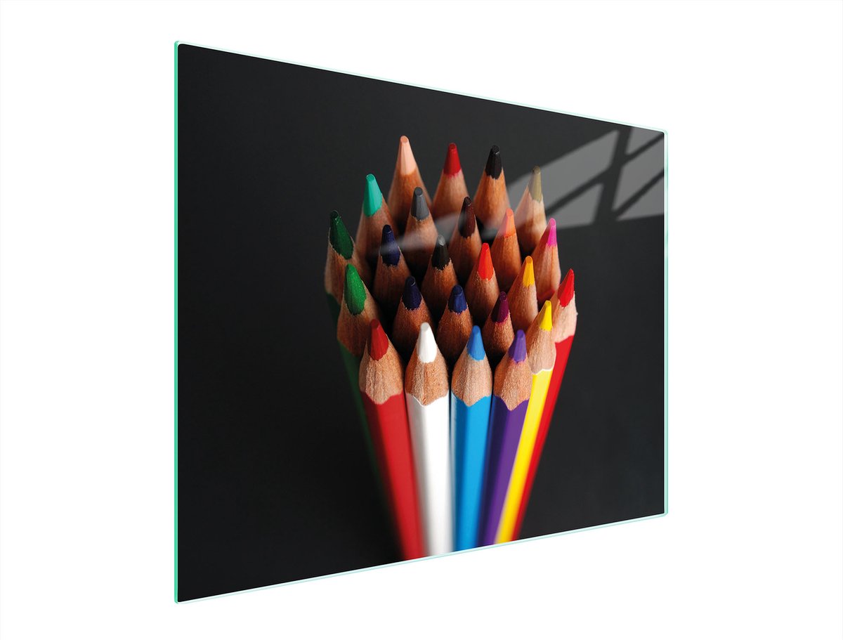 TMK ArtDeko - Snijplank - 52x40 cm - Kleurvol - Gehard Glas