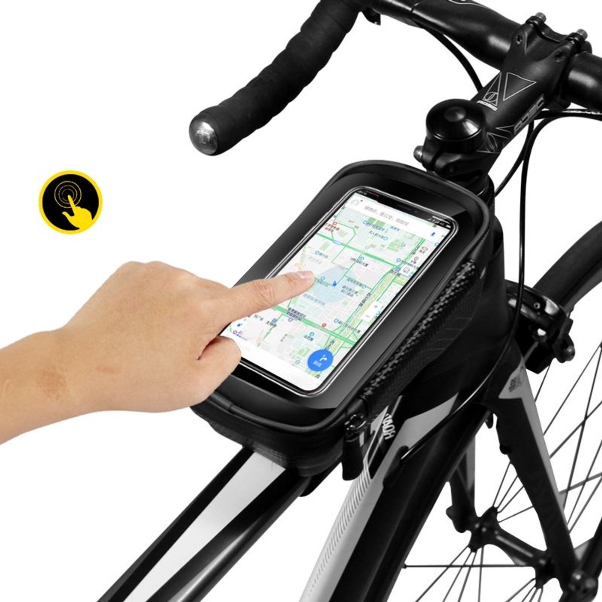 Wildman M E2 Serie - Fietsetui - Kader - Zwart - Weerbestendig