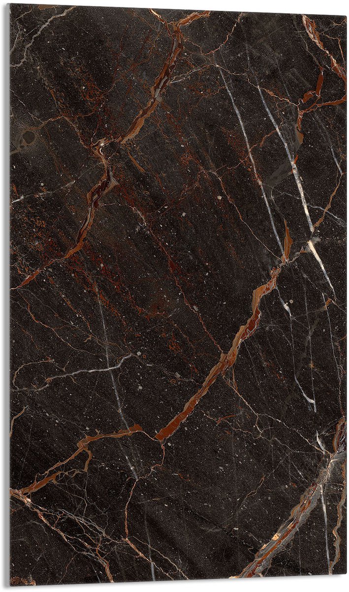 TMK ArtDeko - Snijplank van Glas - 30x52 cm - Marmer - Antislip