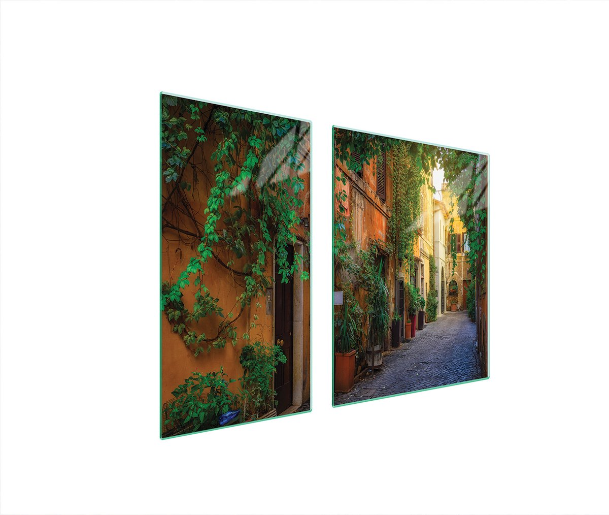 TMK ArtDeko Uliczka - Snijplank - Glas - 90x52 cm - Vaatwasserbestendig