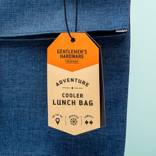 Gentlemen's Hardware Lunch koeltas - Roll-Top Cooler lunch bag van Gentlemen's Hardware — afbeelding 3