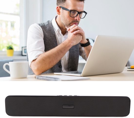 Allecto - Draadloze Bluetooth Soundbar - 4D HiFi Geluid - Ruisonderdrukking - Compact formaat - Geschikt voor Mobiele Telefoons - Ideaal voor TV en... — afbeelding 5