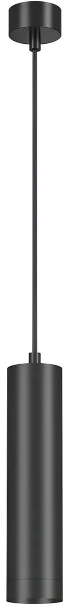 LED Hanglamp - Brinton Axis - Rond Cilinder - Zwart - GU10 Fitting