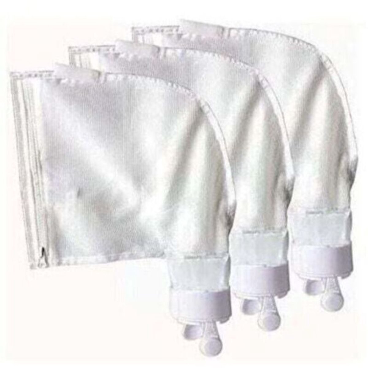 Een set van 3 zakken met ritssluiting geschikt voor Polaris 280/480. Multifunctionele nylon mesh zakken geschikt voor Polaris K13/K16.