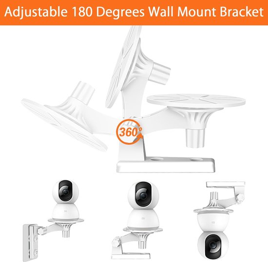 Dailygoody - Camera Wandhouder Set - Bevestigingsbeugels voor Bewakingscamera - Duurzaam en Robuust - Compatibel met Tp-Link Tapo en Kasa - 180 Graden... van Merkloos — afbeelding 3