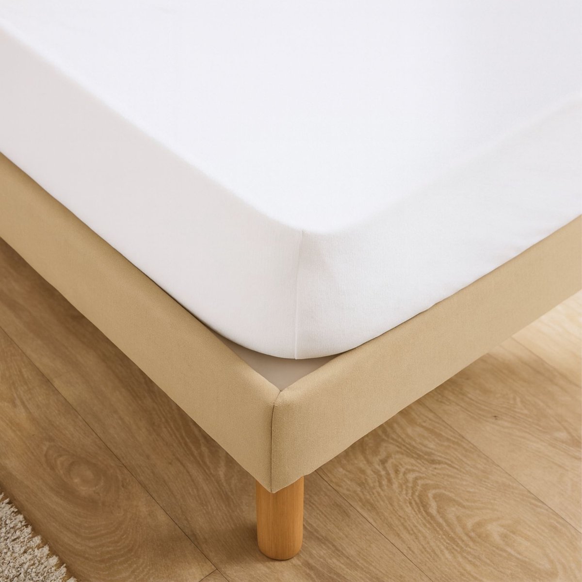 Livetti® Matrasbeschermhoes Twee Persoons 180x200cm Katoen - Wit