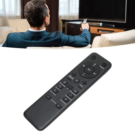 aladdien - Afstandsbediening voor Soundbar - Ergonomisch en Duurzaam ontwerp - Geschikt voor BAR 5.1 - Geluidssysteem - Gemakkelijk in gebruik - Ide... van Merkloos — afbeelding 4