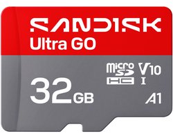 SanDisk microSDHC Ultra GO 32GB (UHS-I, V10, U1, C10, A1, R120 MB/s, Full Video HD)