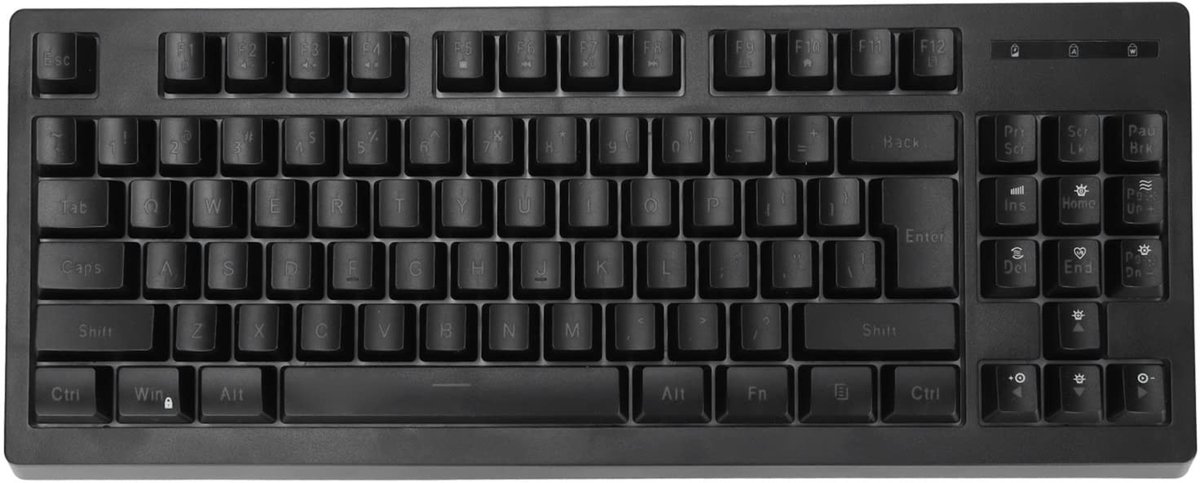 Dailygoody - Mechanisch Toetsenbord - RGB-gamingtoetsenbord - Draadloos en Compact - Zwart - Batterijbesparingsmodus - Geschikt voor Gaming-pc