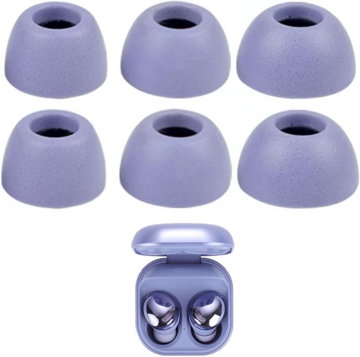 Vervangende Geheugen Schuim Oordopjes voor Noise Cancelling In-Ear Buds - Comfortabele Pasvorm S/M/L voor Optimale Geluidsisolatie en Veiligheid