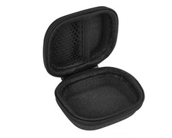 Dailygoody - Hard Case - Oordopjes Opbergtas - Zwart - Travel Bag - Ideaal voor Jabra Elite 75t - Geschikt voor Buitenactiviteiten