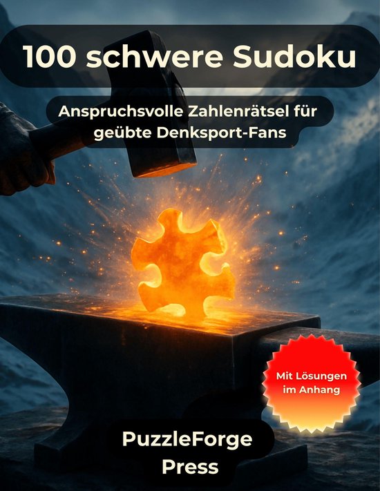100 schwere Sudoku - cover