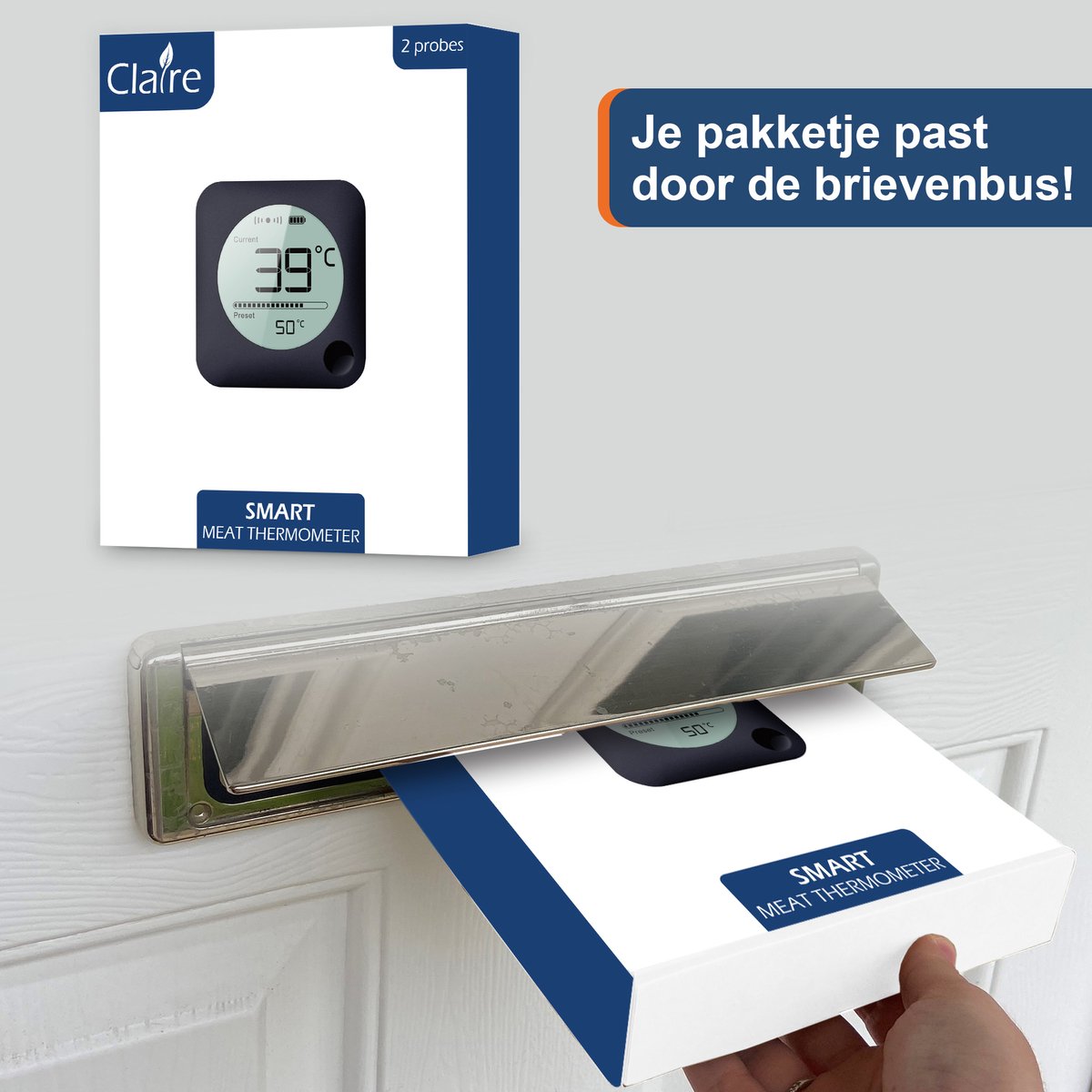 Claire Claire Draadloze Vleesthermometer - afbeelding 5