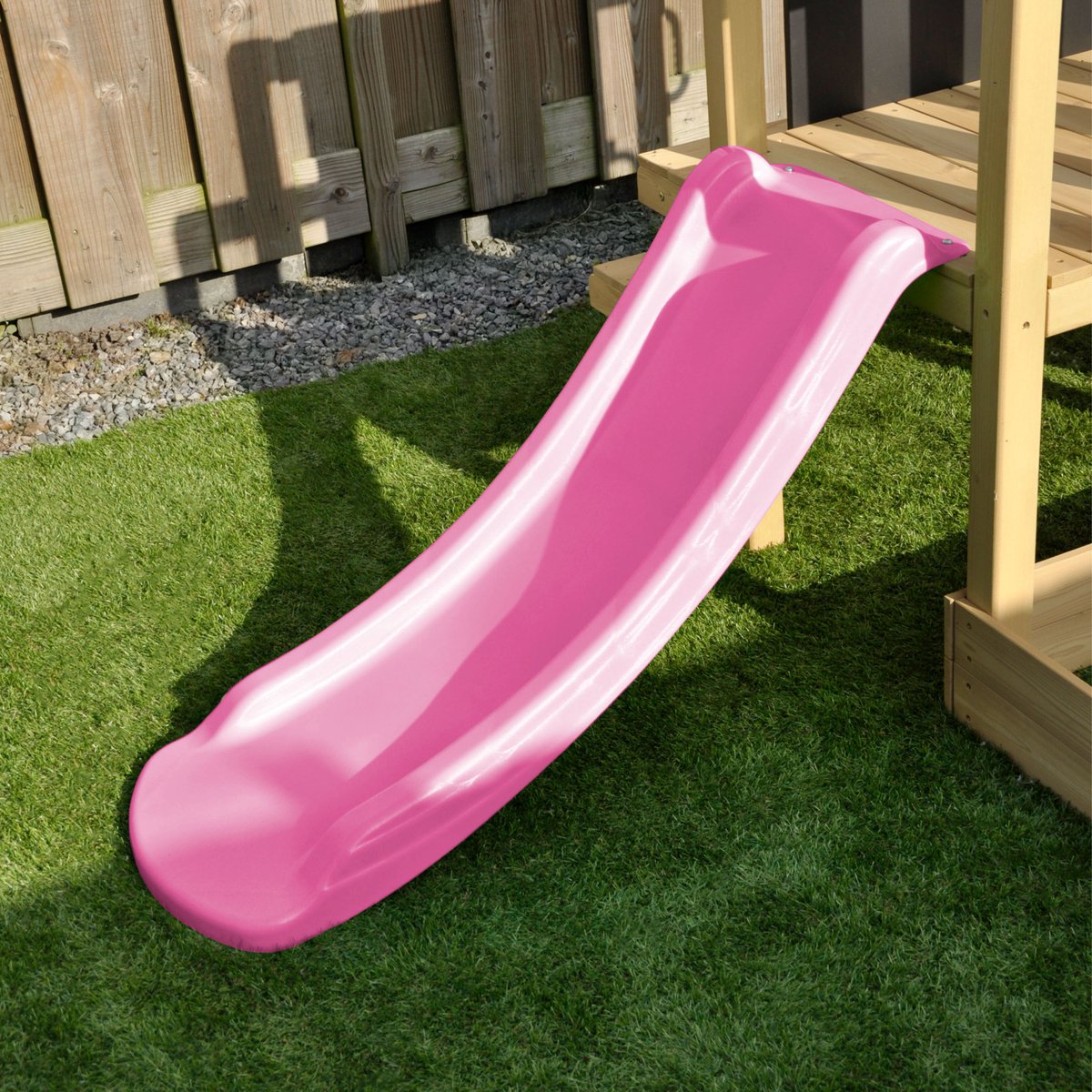 AXI Leah Mini Speeltoren met Zandbak en Picknicktafel – Paarse Glijbaan – Met Krijtbord – FSC hout – Klein speeltoestel voor de tuin / buiten — afbeelding 11