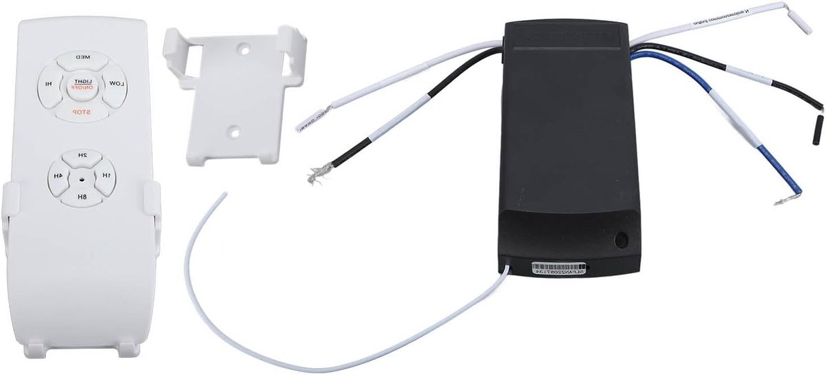 Universele Afstandsbediening voor Plafondventilator met Timerfunctie en Duurzaam Materiaal voor Thuisgebruik, Ideaal voor Comfort en Energiebesparing