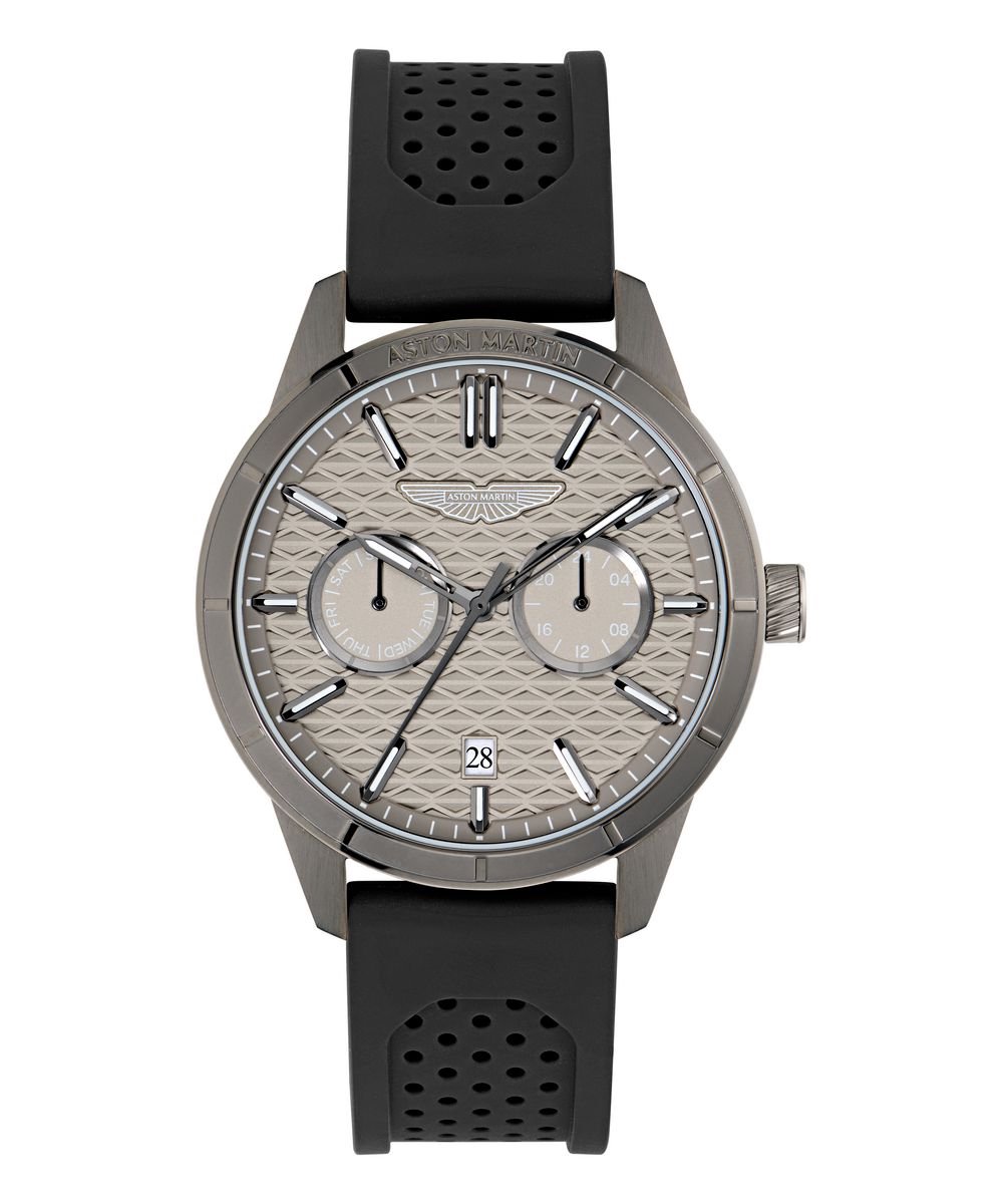 Aston Martin Icon HDL MTIH2S602 Horloge - Siliconen - Zwart - Ø 42 mm