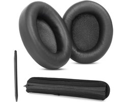 Vervangende Oorkussens voor Hoofdtelefoons - Comfortabele Earpads van Kunstleer voor Studio Geluidservaring en Geluidsisolatie