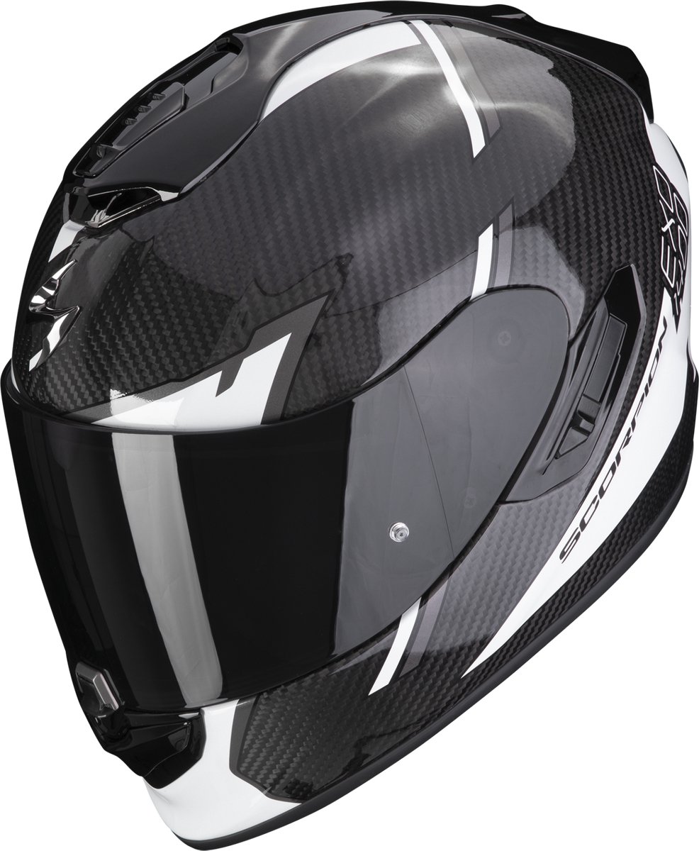 Scorpion Exo-1400 Evo Carbon Air Kendal Zwart-Wit Integraalhelm XXL