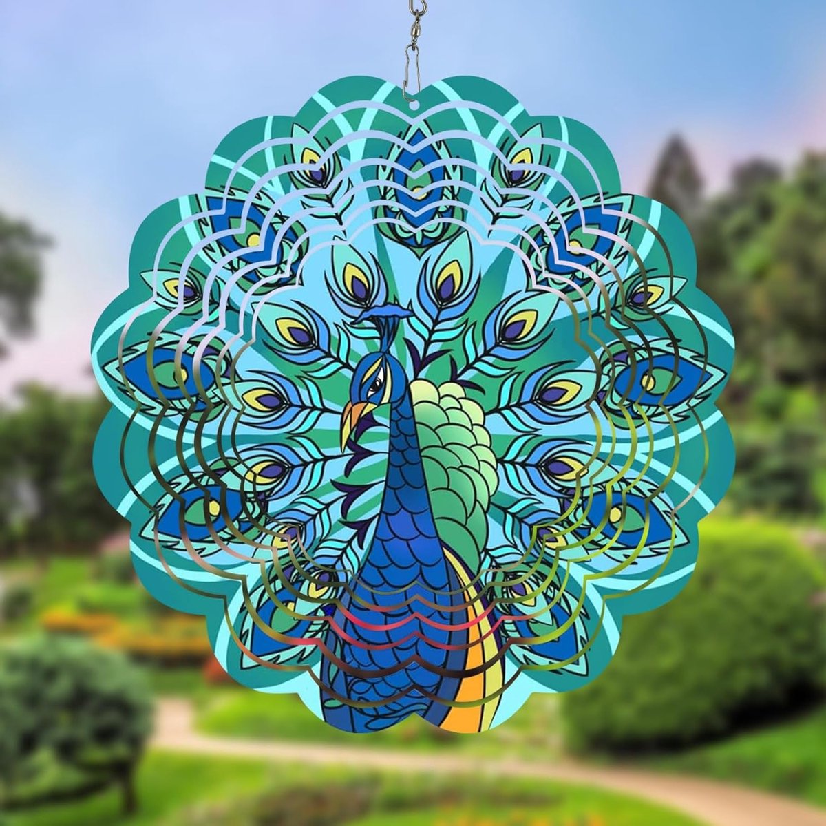 3D Hangende Windspinner van Metaal, Magische Windmolens voor Buiten en Binnen, Unieke Decoratie voor Kerst, Cadeau-ideeën voor Vrouwen, Moeders en Grootmoeders
