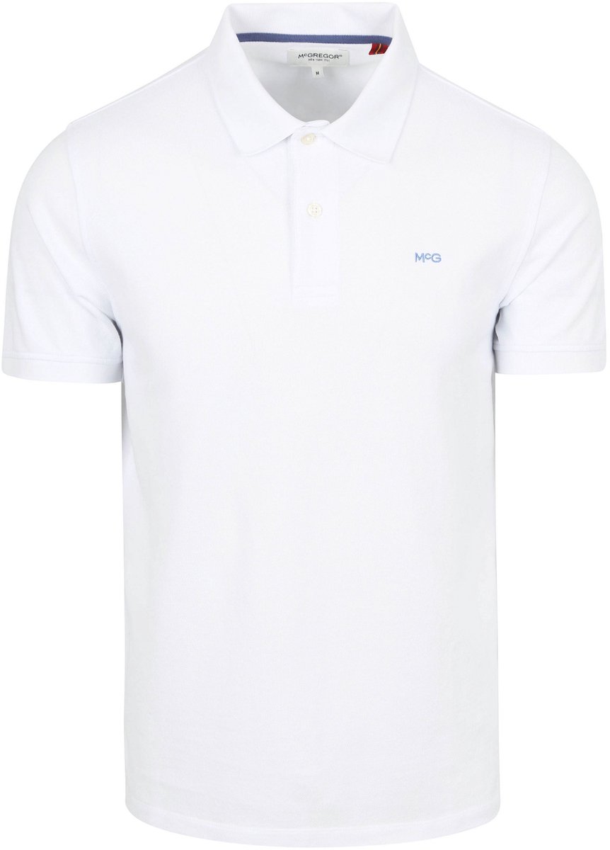 McGregor Piqué Polo Wit - Maat S - Heren