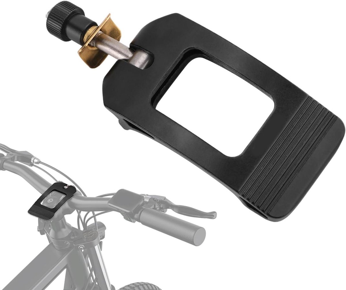 Fiets Stuurpenklem - Vouwfiets Onderdeel - Dagelijks Fietsen - Snelspanfunctie - 12x4x3cm - Zwart