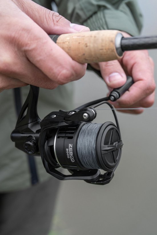 Zebco Loaded Spin FD – Ultralichte Spinmolen met Gevlochten Lijn - Maat : 2000FD - 0.14mm PE Braid — afbeelding 5