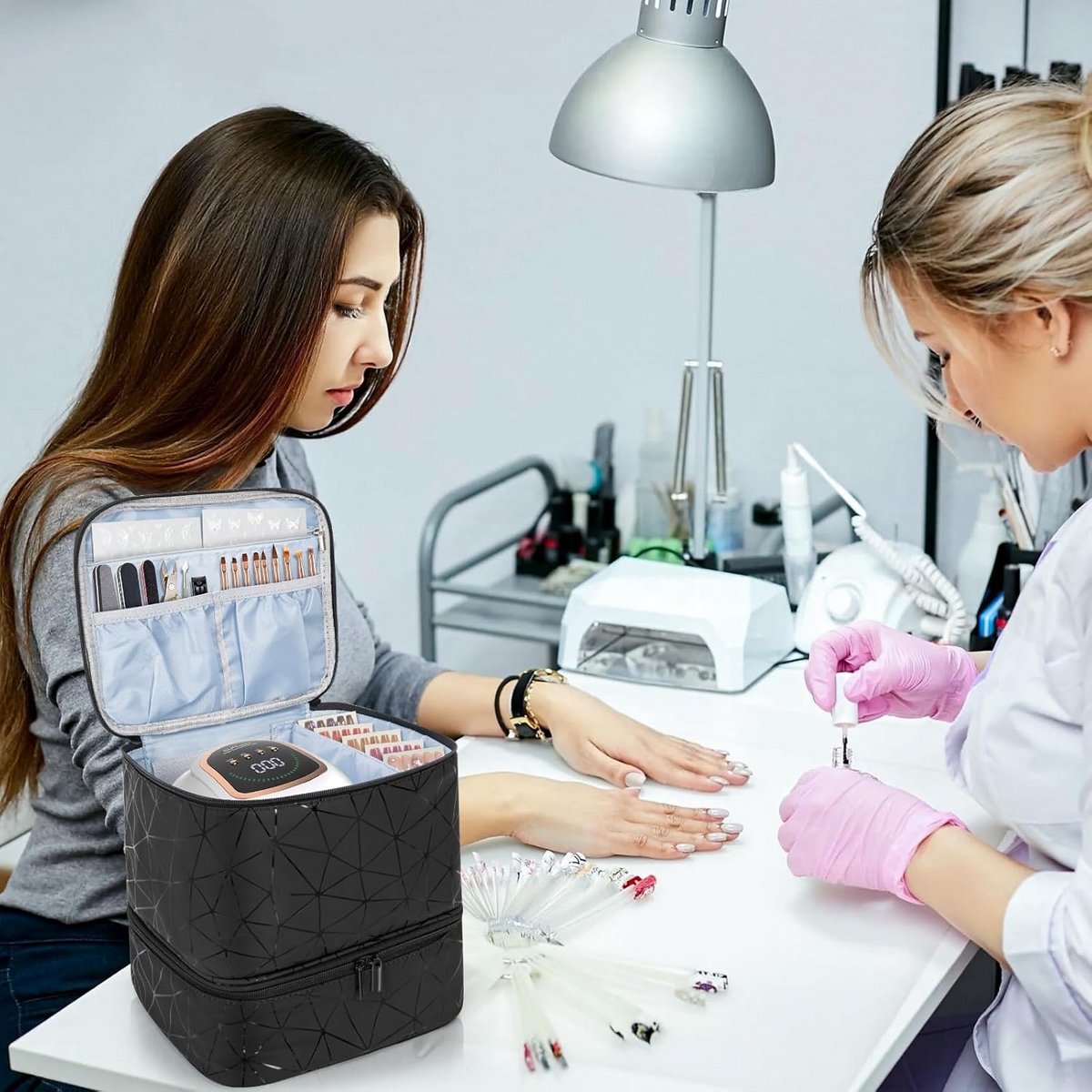 Nagellak Koffer - Nagel Koffer - Nagellak Organizer - Makeuptools