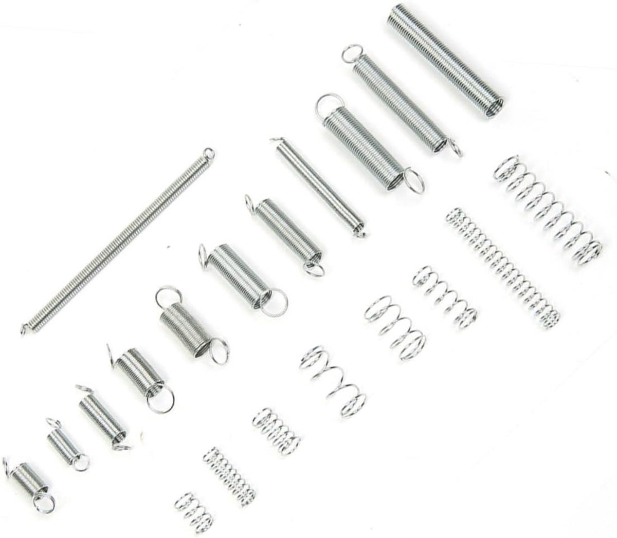 Veer Set - Metaal Assortiment - Apparatuur Reparatie - Corrosiebestendig Ontwerp - 200 Stuks - Zilverkleurig