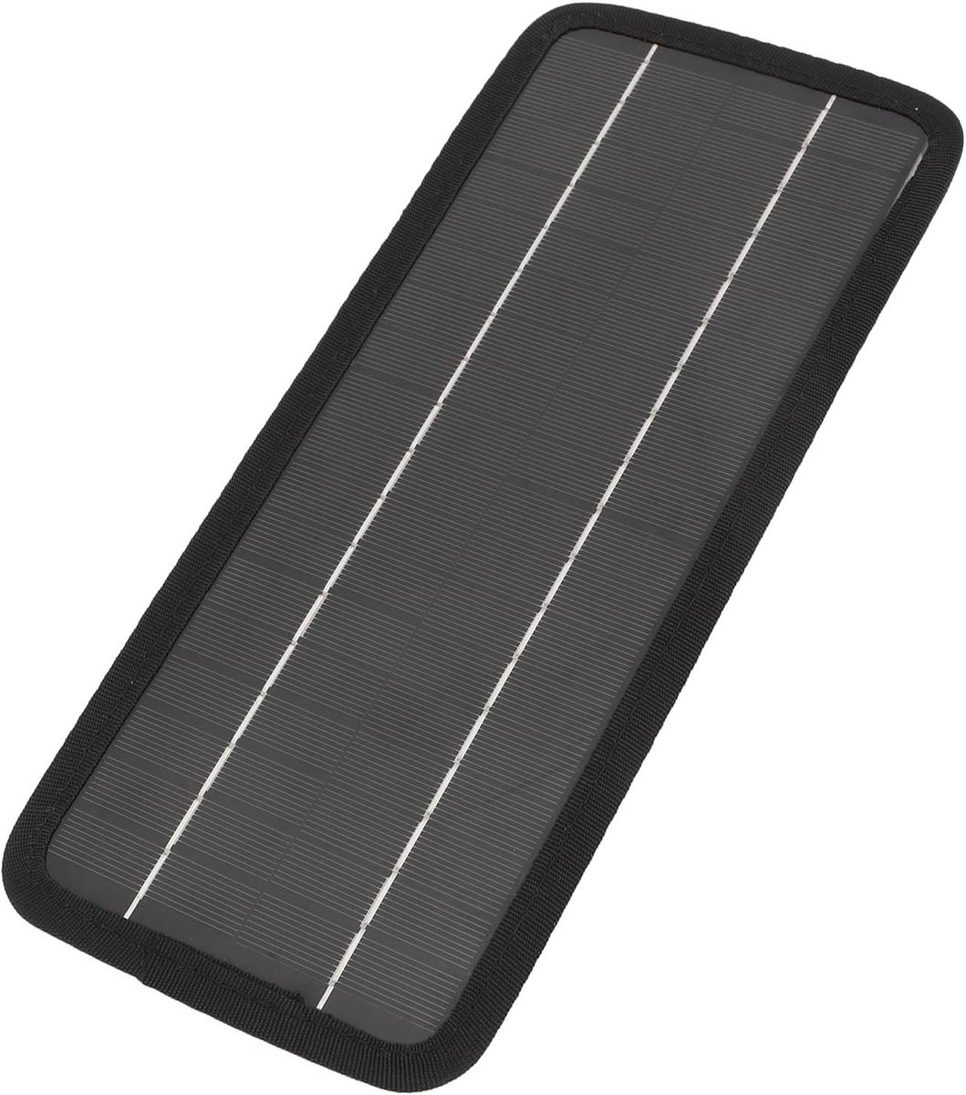 Tbest Draagbare Zonnepanelen Opvouwbare Zonnelader Zonnepaneel Oplader 20W 18V Monokristallijn Huisdier, Snel en Efficiënt Opladen, Weerstand Weer voor 12V Batterijen, Camping