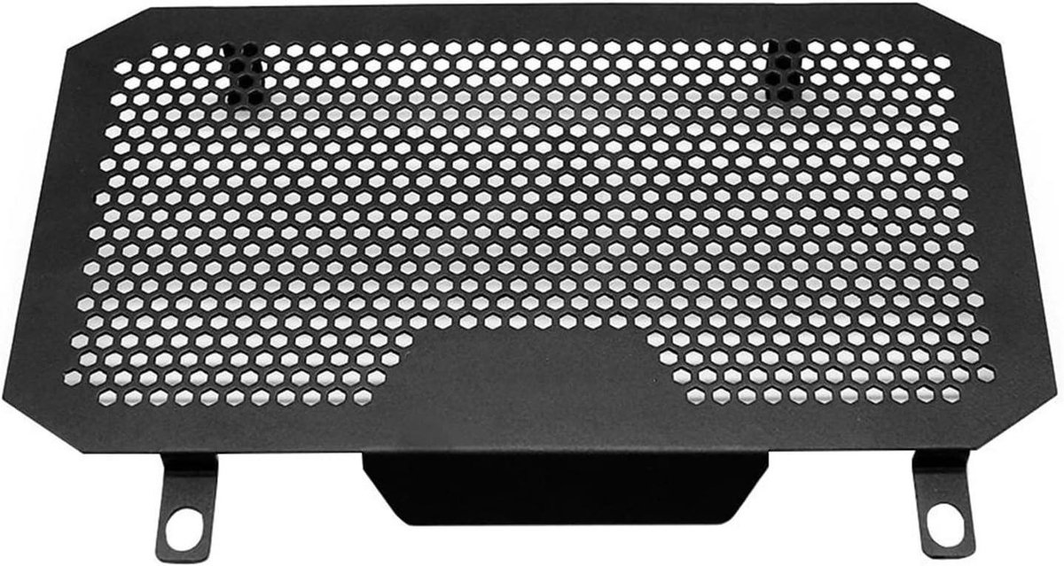 Motorfiets Radiator Beschermer - Grille Kap - Motor Beschermen - Dubbellaagse Mesh - 1200 gram - Zwart