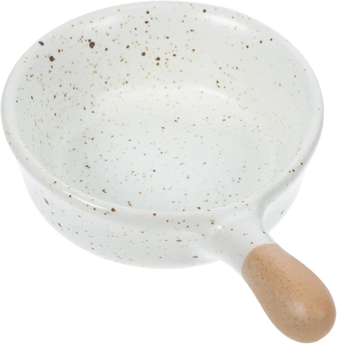 Dipschaaltjes Keramiek - Saucières Mini - Kruiden Serveren - Met Handvat - 10.5 cm - Wit