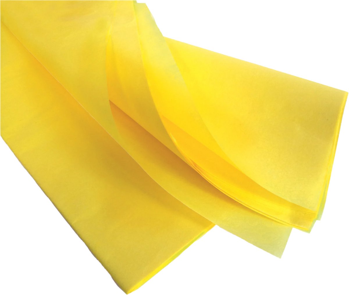 Geel Vloeipapier – 50×75 cm – 240 vel – Vloeipapier
