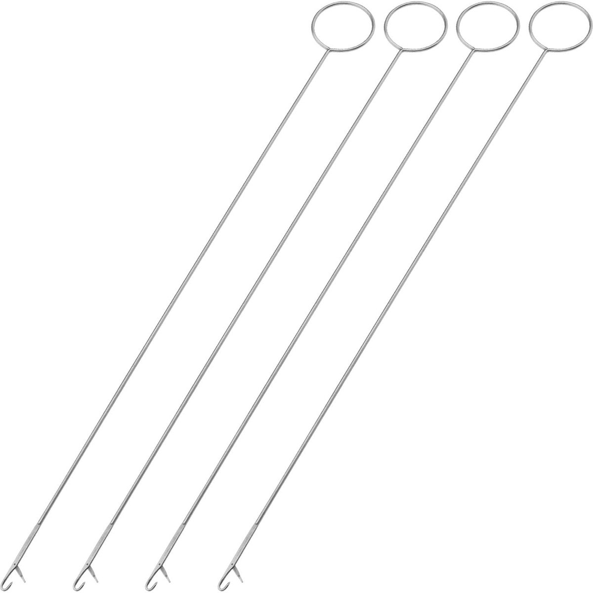 Dailygoods - 4Pcs Naaien Loop Turner Haak Tool voor DIY Accessoires