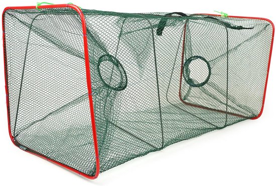 Eurocatch Krabben & Kreeften Fuik Set - Opvouwbare Fuik + Schepnetje van Eurocatch — afbeelding 4