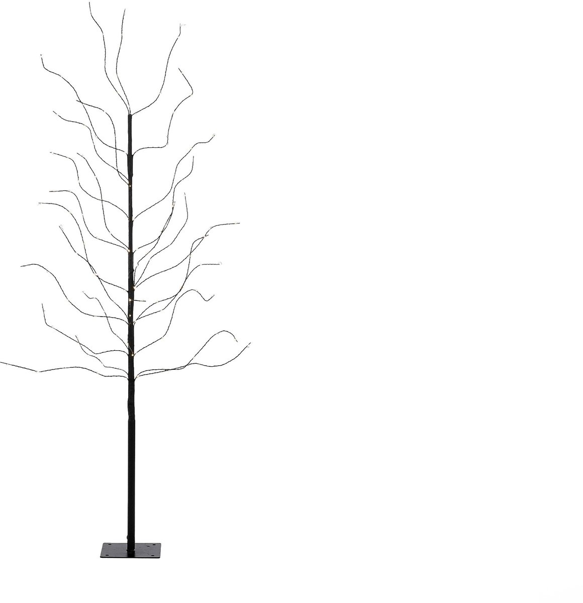 Luca Lighting Boom met Warm Witte LED Verlichting - H150 x Ø15 cm - Zwart
