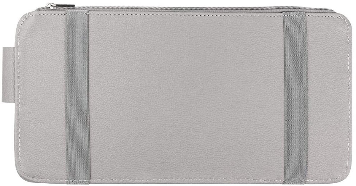 Dailygoods - Innovra - Cosensi - Dailygoods - Multifunctionele Auto Zonneklep Organizer - Grijs