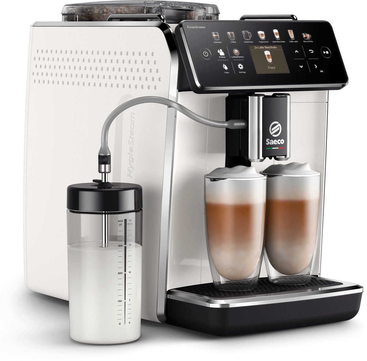 Saeco GranAroma SM6585/00 - Espressomachine - Zilver / RVS thumbnail 5
