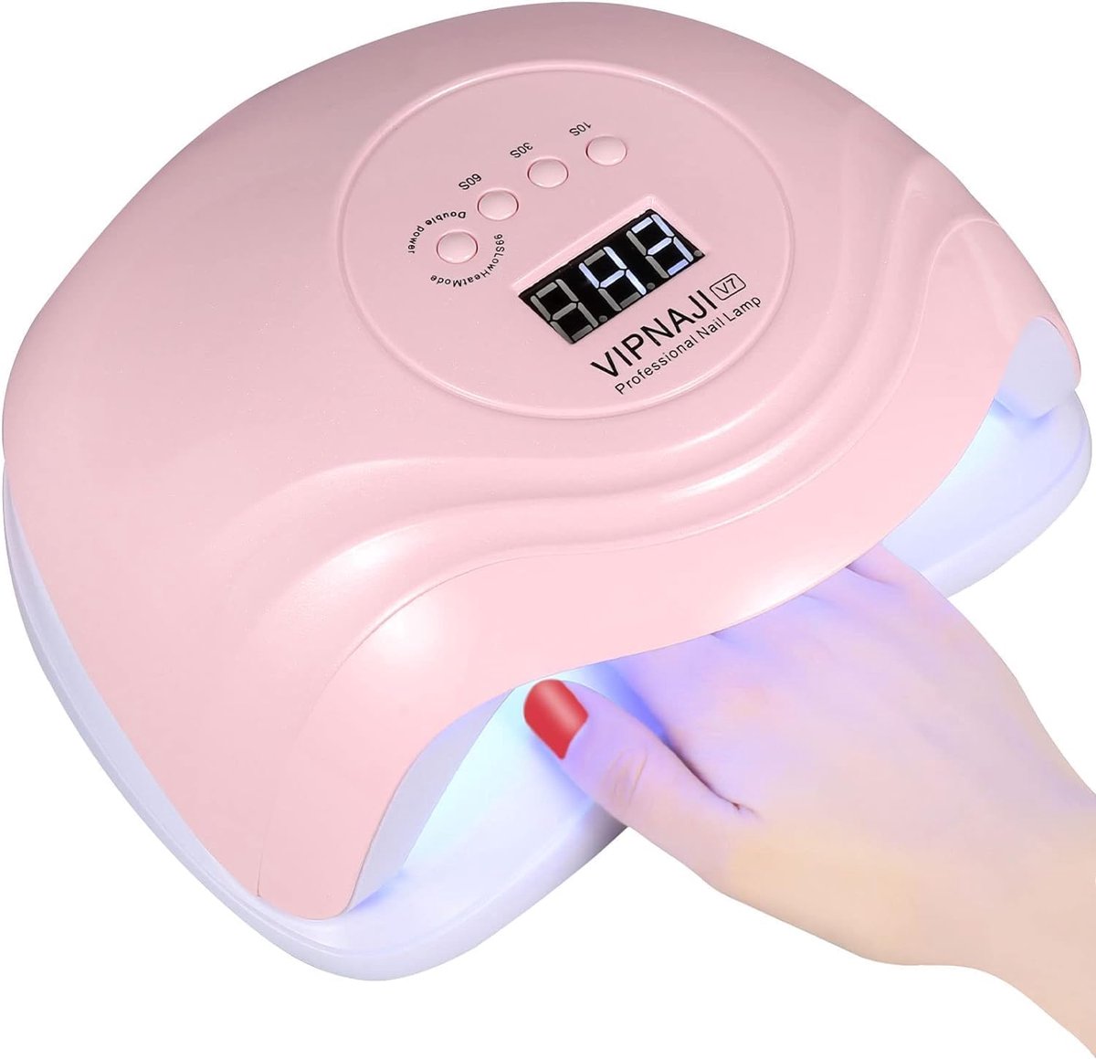 168 W UV-LED Nageldroger met Timer en Sensor - Professionele Nagellamp voor Gelnagels