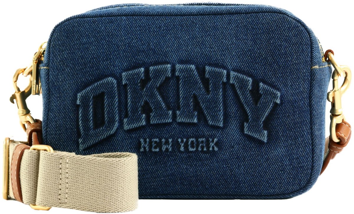 DKNY schoudertas Hadlee Camera Bag Dark Denim blauw