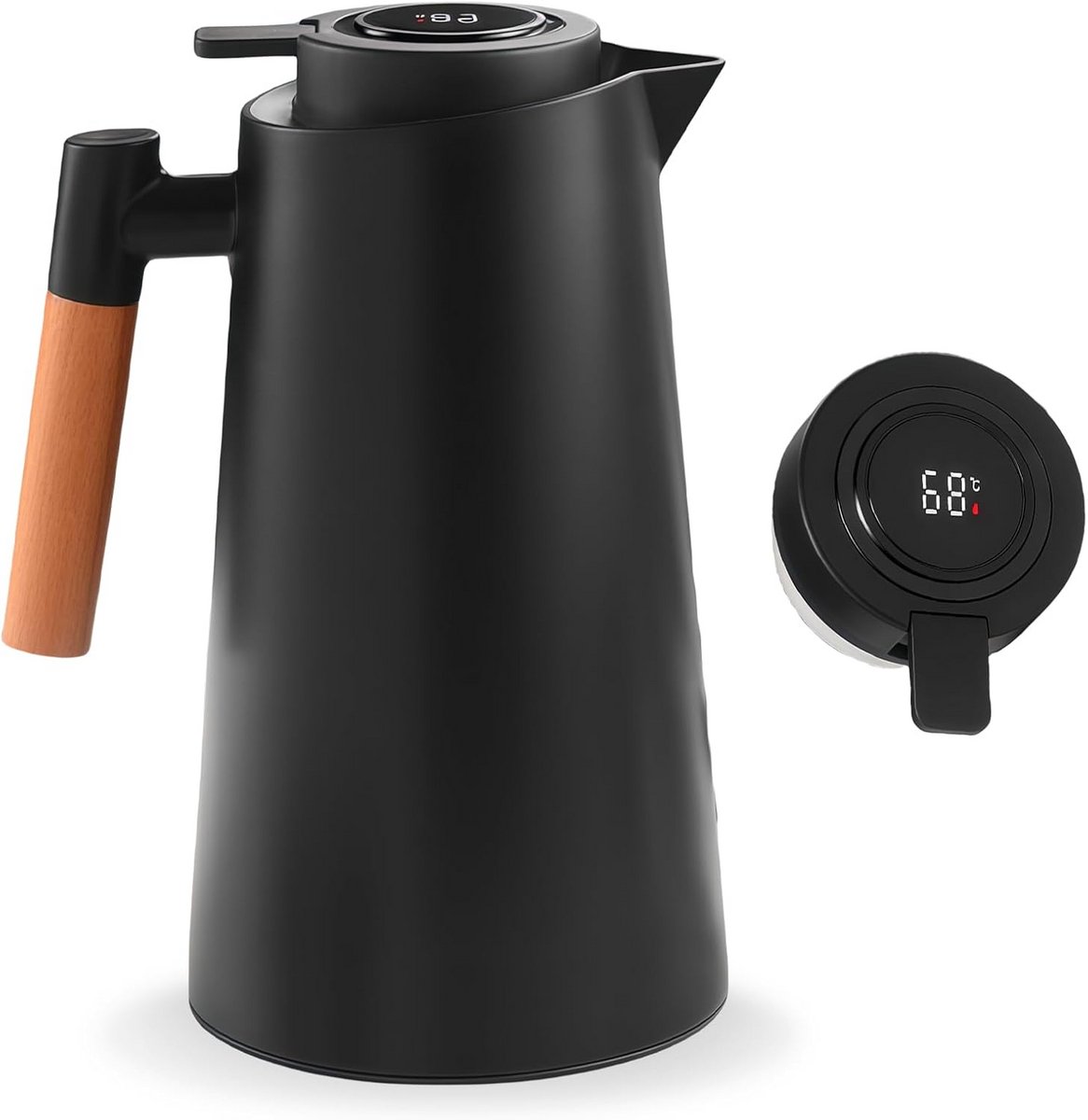 Koffiekan thermoskan - Dubbelwandig - Isoleerkan - Kantoor