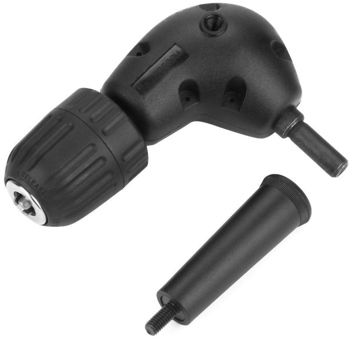 Dailygoods - Dailygoody - Adapter 90 Graden - Voor Perceuse - Hoogwaardige Kwaliteit - Zwart - Accessoire voor Boormachine - Geschikt voor Smalle Ruimtes