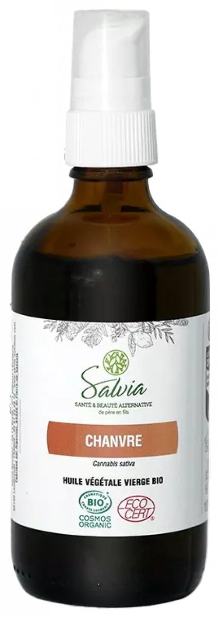 Salvia Nutrition Organische Maaghennepzaadolie 100 ml