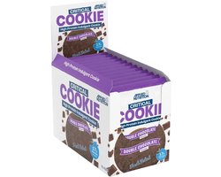 Applied Nutrition Applied Nutrition Critical Cookie (12x73g) Double Chocolate - Functionele voeding - Eiwit Snacks